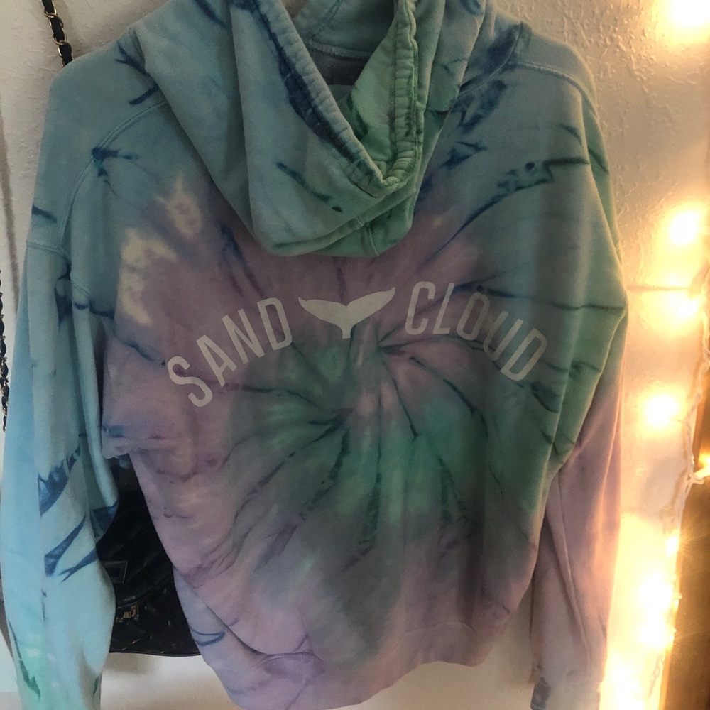 Tie Dye Sand Cloud Hoodie